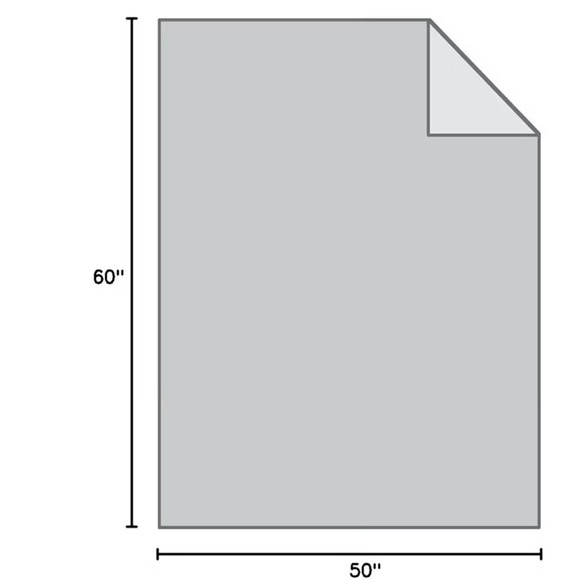 Cozy Black and White Polka Dot Blanket NWT - Picture 3 of 5